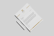 Letterhead Mockup, a Product Mockup by bimockup (Thumbnail 6 of 6)