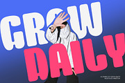 CS Bruce – Bold Font, a Sans Serif Font by Craft Supply Co. (Thumbnail 6 of 8)