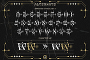 Shinery Loud Typeface, a Serif Font by alit design (Thumbnail 14 of 20)