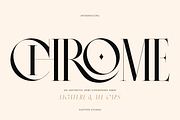 Chrome Slab | Semi-Condensed Serif, a Serif Font by Ardana Creative (Thumbnail 1 of 9)