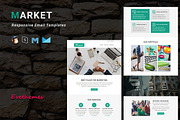 MARKET - Responsive Email Template, an Email Template by evethemes (Thumbnail 1 of 3)