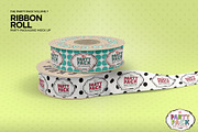 Satin Ribbon Roll Mockup, a Packaging Mockup by INCDesign (Thumbnail 5 of 6)