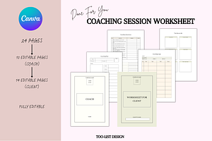 Coaching Session Worksheet