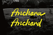 Anchora Anchord | Handwritten Script, a Script Font by gracetype_studio (Thumbnail 1 of 12)