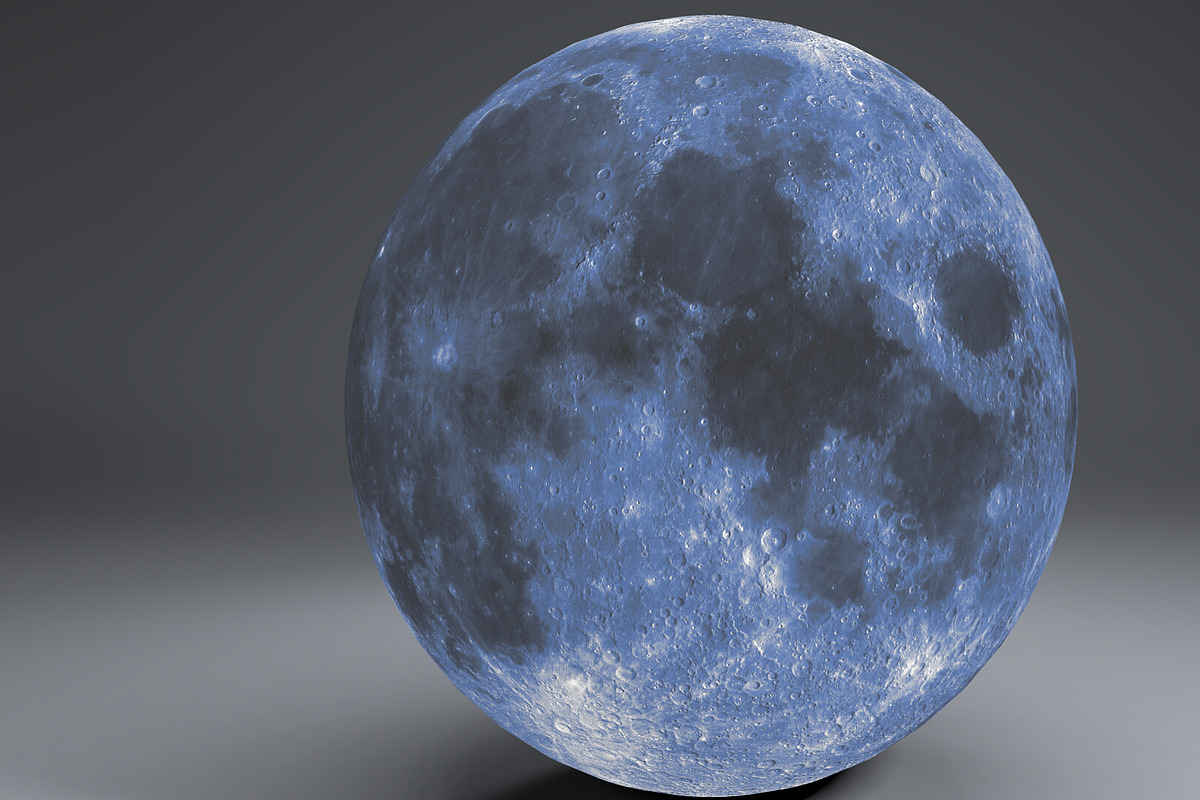 Blue MoonGlobe 11k, an Environmental 3D Model by Flash My Pixel (Photo 2 of 7)
