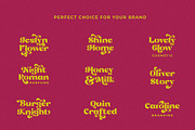 Ramolia Vintage Display Font, a Serif Font by RantautypeStudio (Thumbnail 5 of 17)