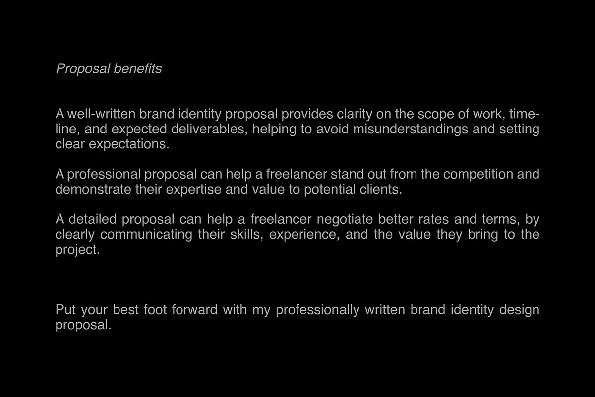 Proposal Template, a Branding & Logo Template by My design tools (Photo 6 of 6)