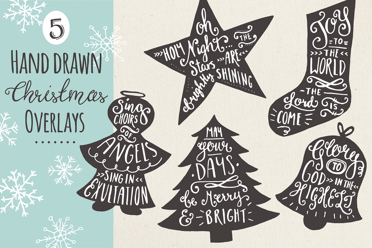Christmas Clipart + Vectors! (Set 7)
