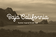Baja California, a Script Font by Bruised Goods (Thumbnail 1 of 4)