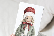 Christmas Carol Clipart Set, a Decorative Illustration by Pati Paints (Thumbnail 6 of 6)