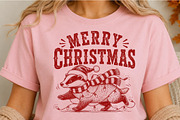 Funny Raccoon Christmas PNG, a Seasonal Illustration by DreamCafeArt (Thumbnail 5 of 6)