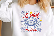 Le Soleil The Beach PNG, a Seasonal Illustration by Canvas Craft (Thumbnail 2 of 7)