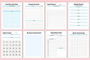 2024 Cleaning Planner With Canva KDP