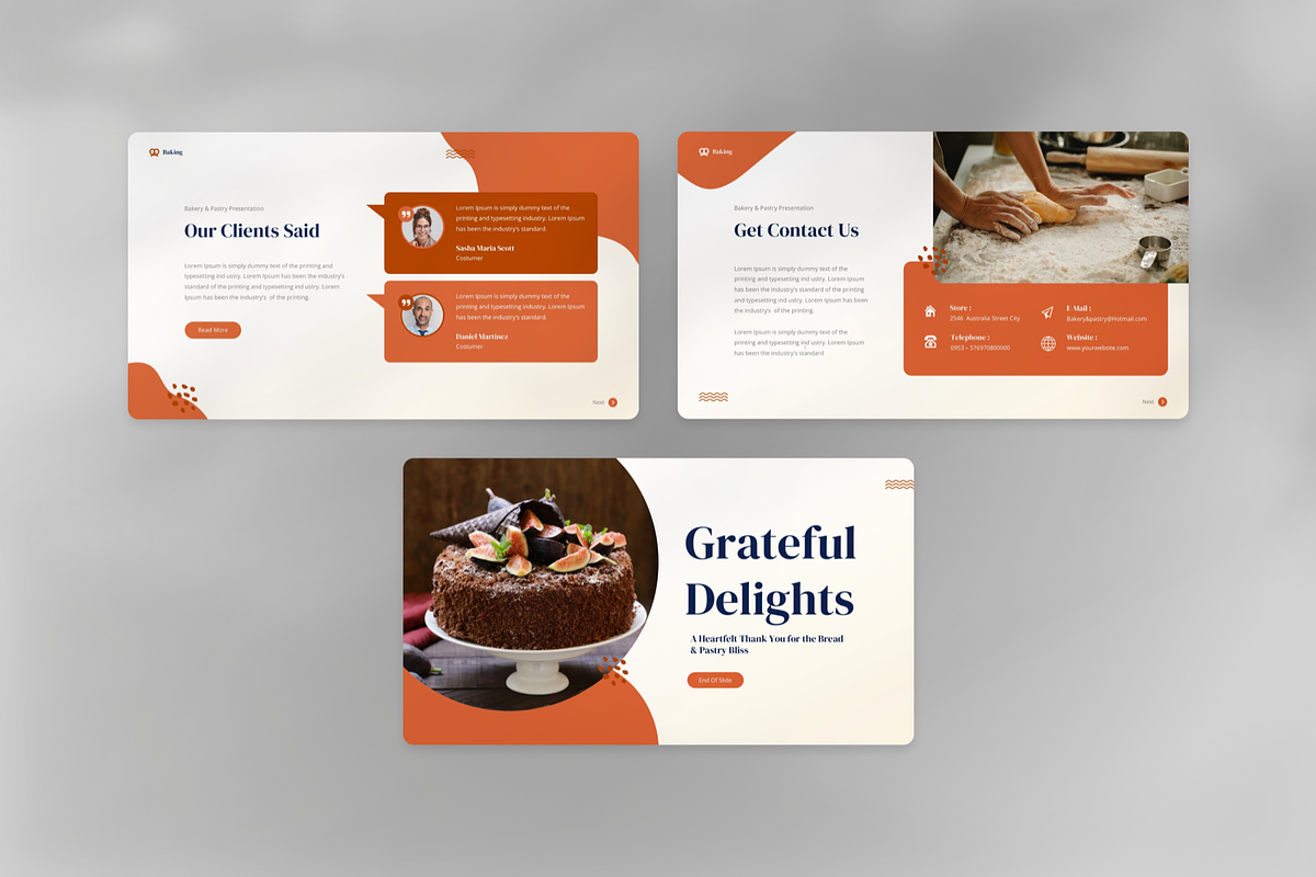 Bakery & Pastry Keynote, a Presentation Template by SquidPixey (Photo 5 of 7)
