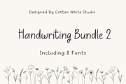 Handwriting Bundle 2, a Handwritten Font by Sofia Skoog (Thumbnail 1 of 10)