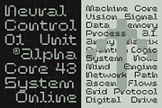 Aspek - Futuristic Display Sans, a Sans Serif Font by The Native Saint Club (Thumbnail 15 of 16)