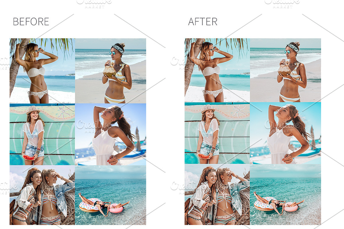 CANCUN 4 Summer Mobile Presets preview 2