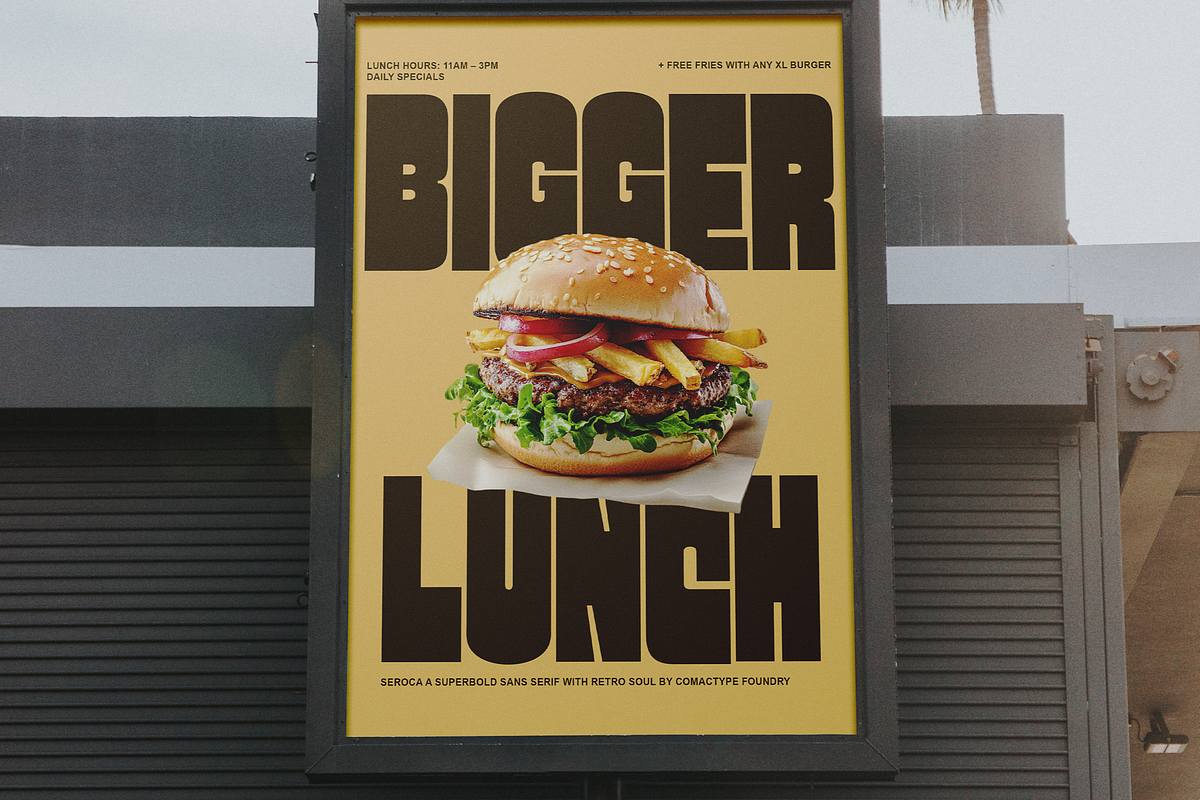 SEROCA - A Funky Sans Serif Font, a Sans Serif Font by Comactype Foundry (Photo 11 of 15)