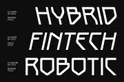 CS Azure – Futuristic Font, a Sans Serif Font by Craft Supply Co. (Thumbnail 3 of 8)
