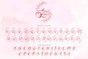 Lovely Amelina Monogram, a Handwritten Font by Yoga Letter (Thumbnail 5 of 6)