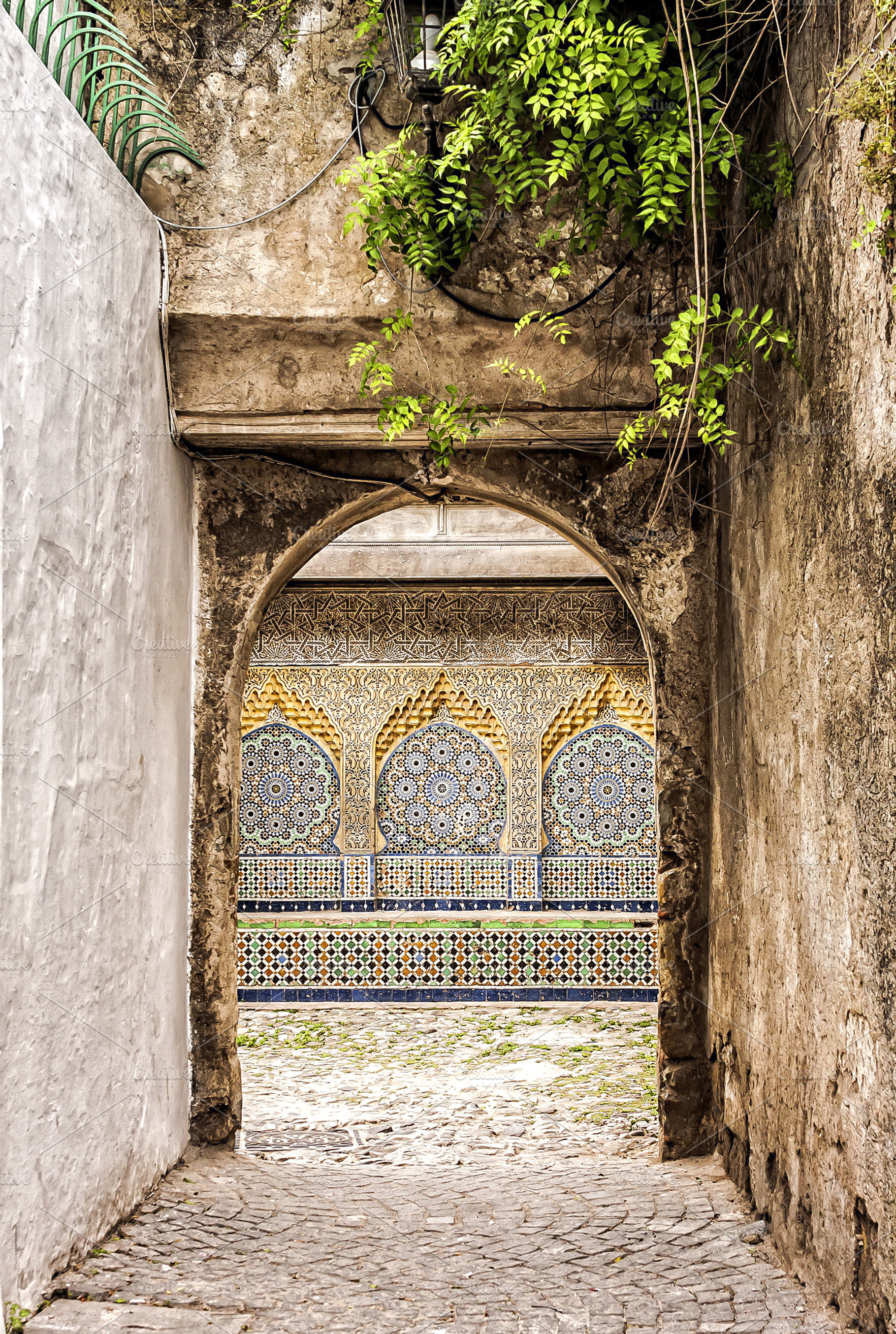 Tangier in morocco stock photo containing chefchaouen and morocco