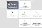 UIblueprint Wireframe Kit (Vol - 01), an UI Kit Template by floxui (Thumbnail 2 of 8)