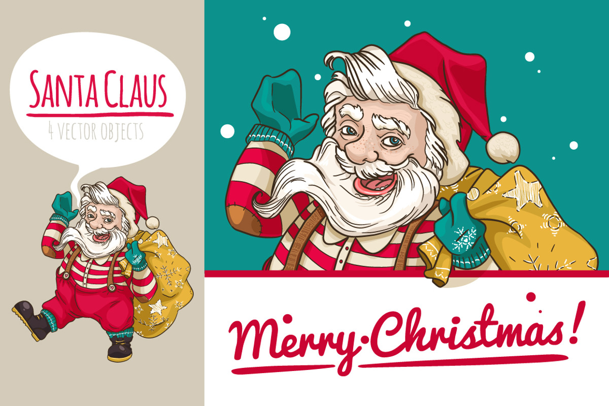 Santa Claus, a Decorative Illustration by adi katz (Photo 4 of 5)