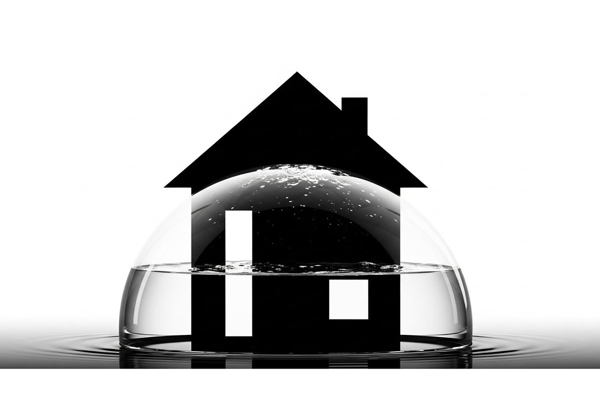 50 Flooded Home Silhouette Bundle, an Illustration by Designs_River (Photo 50 of 51)