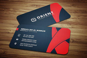 Orient Corporate Business Card