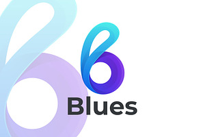 Letter B Gradient Colorful Style., a Branding & Logo Template by ModalTampang