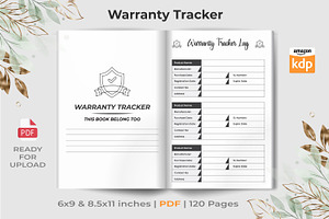 Warranty Tracker KDP Interior