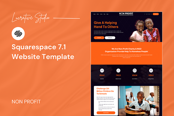 Squarespace Website Template preview 5