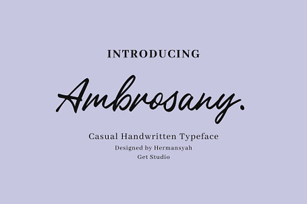 Ambrosany Script
