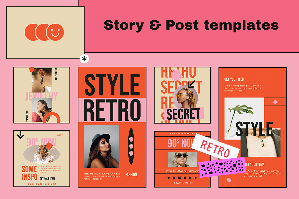 Greonad Instagram Template, a Social Media Template by Creatchees.std (Photo 2 of 5)