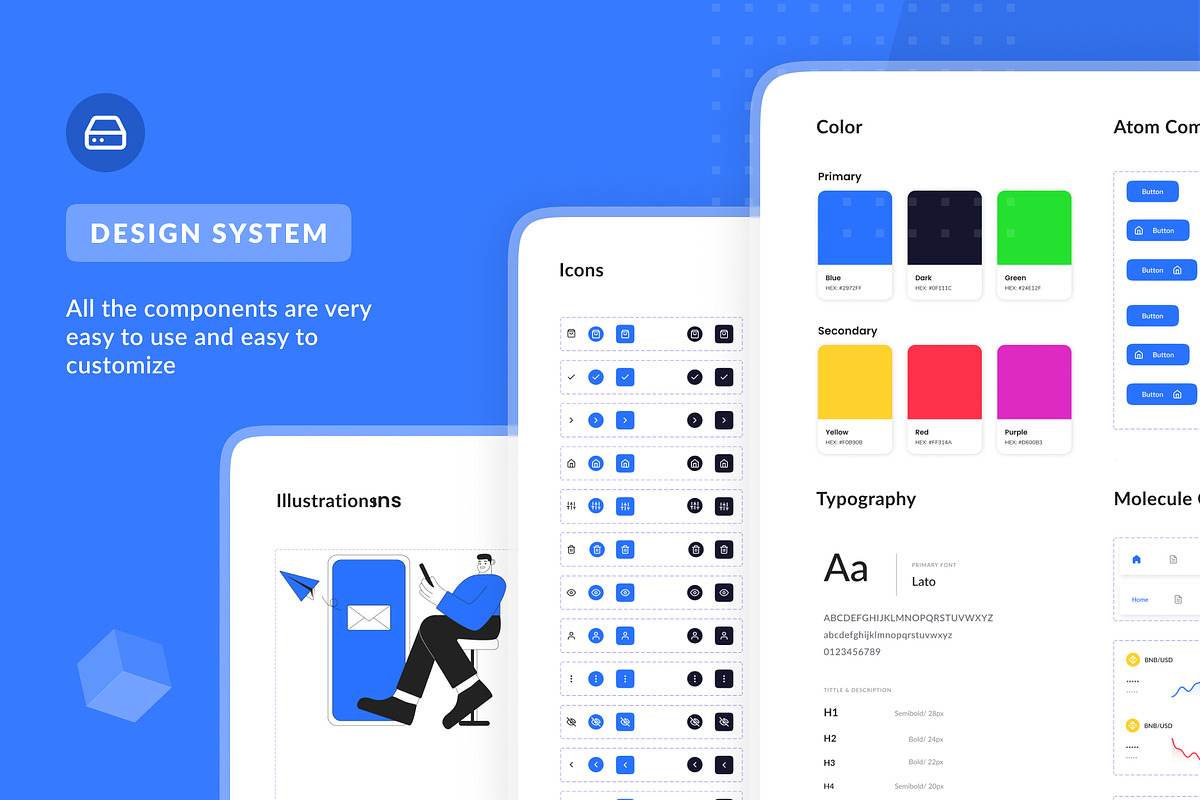 Coinpro App UI KIT, an UI Kit Template by Product Experience (Photo 4 of 6)