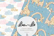 Mom and Me Baby Animals Patterns, a Pattern Graphic by KaramfilaS (Thumbnail 6 of 9)