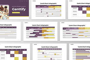 Ganttify - Gantt Chart Google Slide