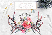 Piano Pastello | Peony Symphony II, a Decorative Illustration by Inna Sinano (Thumbnail 10 of 12)