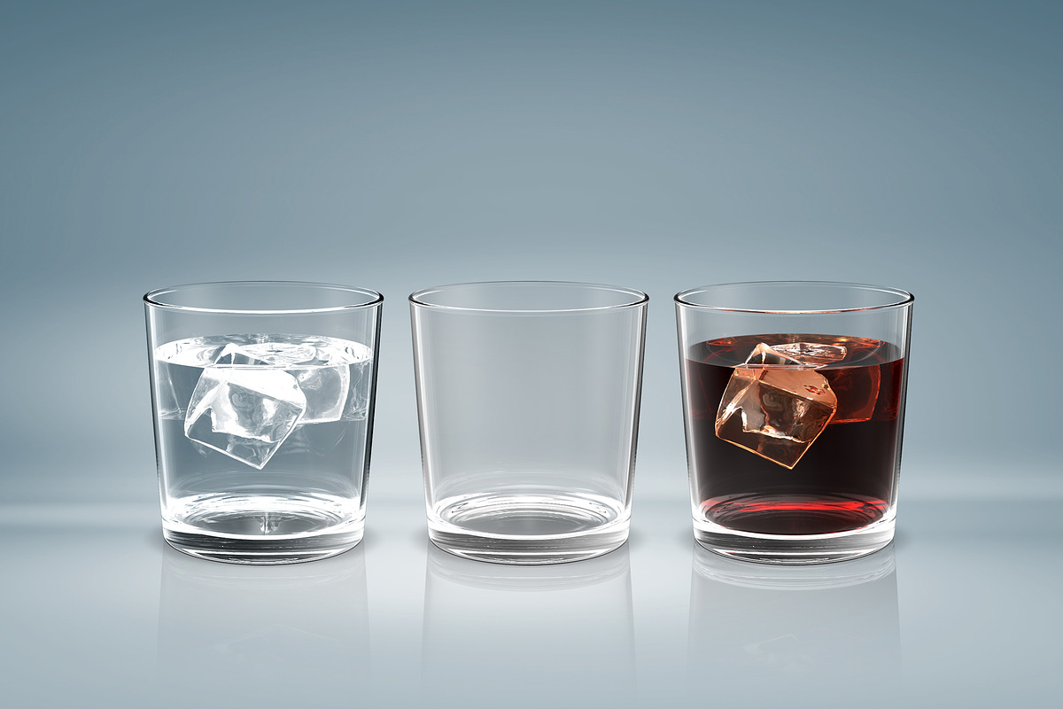 Beverages Glass Mockups, a Product Mockup by PSD Market (Photo 6 of 6)