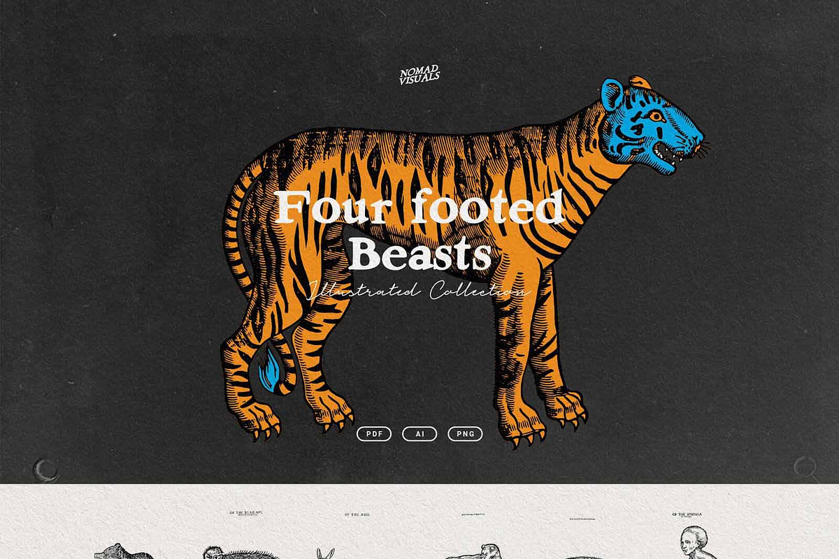 Vintage Bundle - 6600+ Illustrations, an Object Graphic by Nomad Visuals (Photo 40 of 46)