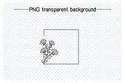Decorative Leaf and Flower Frames, a Decorative Illustration by Designfour (Thumbnail 3 of 6)