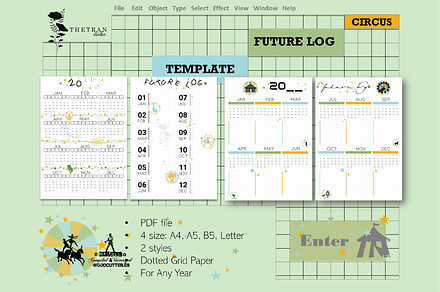 Circus Future Log | Digital Product