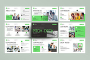 Marketing Pitch Deck Presentation, a Presentation Template by MightyDesign (Thumbnail 1 of 8)