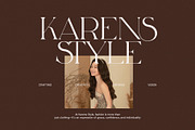 Chorsi Ligature Serif Font, a Serif Font by Graphicxell (Thumbnail 3 of 8)