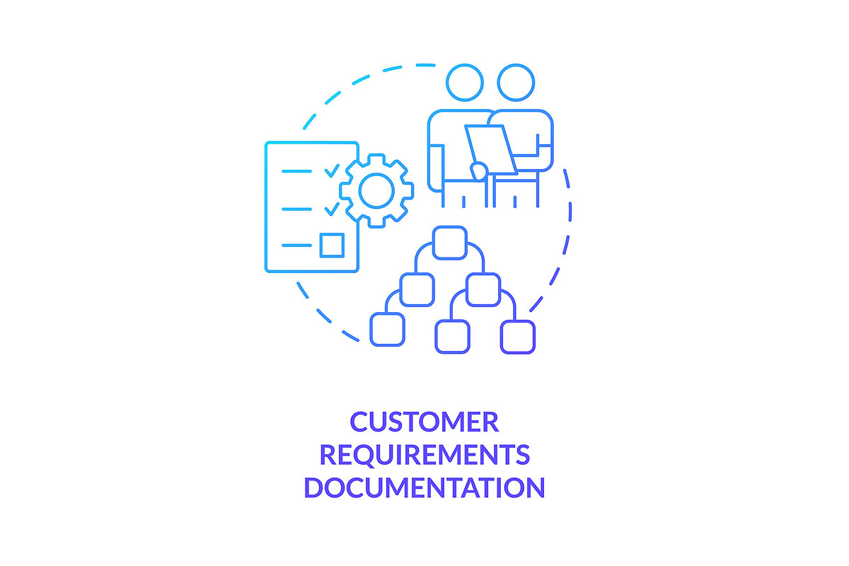Customer requirements documentation, an Icon by IMG Visuals