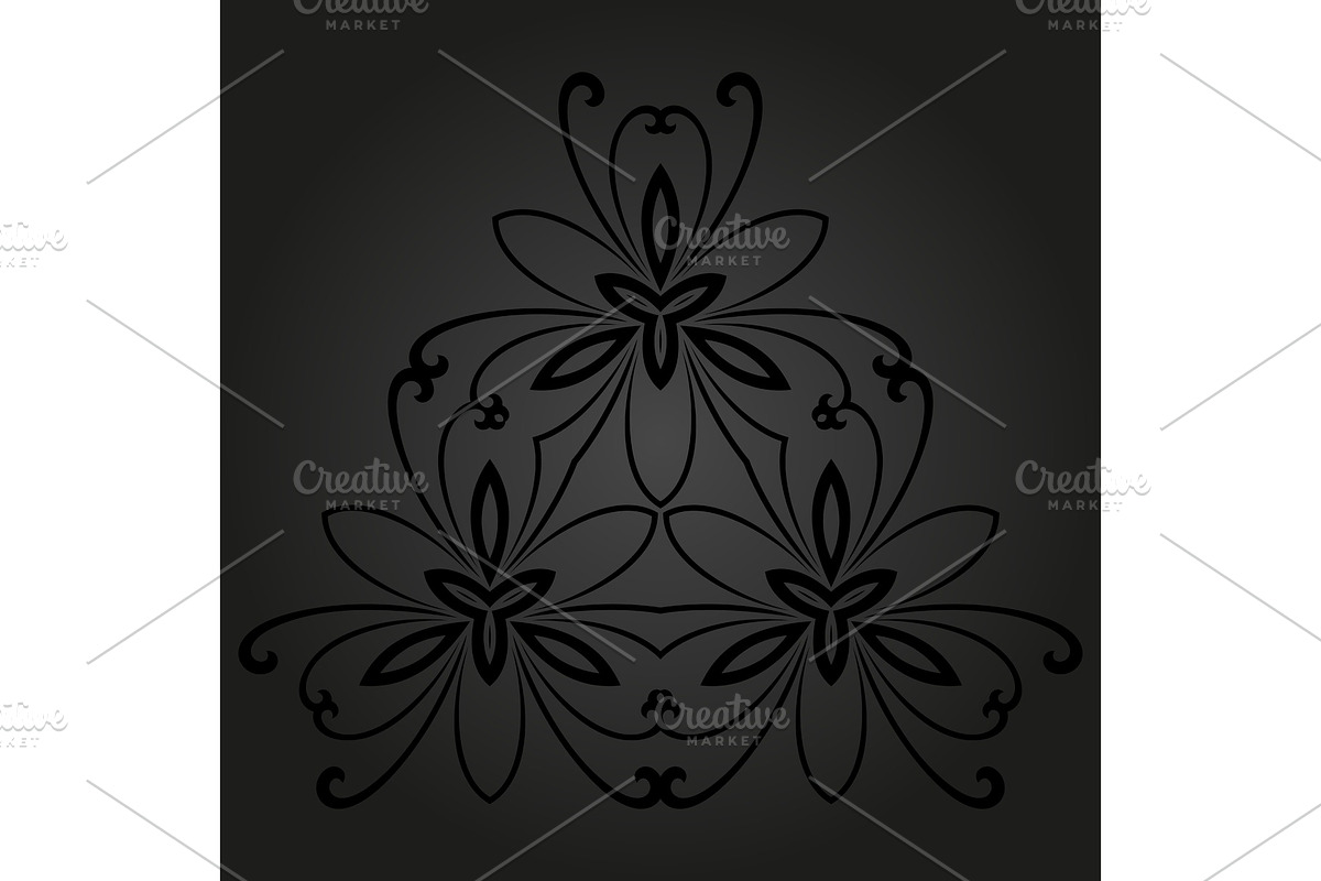 Floral Seamless Vector Pattern, a Decorative Illustration by FineArtStudio (Photo 1 of 3)