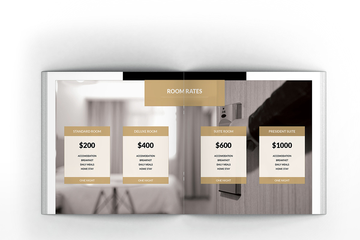 Hotel Square Brochure, a Brochure Template by Incools Stokie (Photo 11 of 17)