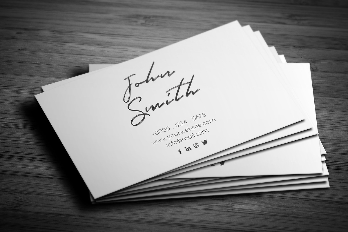Wedding Photography Business Card, a Business Card Template by Saman Osama (Photo 3 of 4)