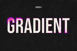 Gradient Blur Text Effect