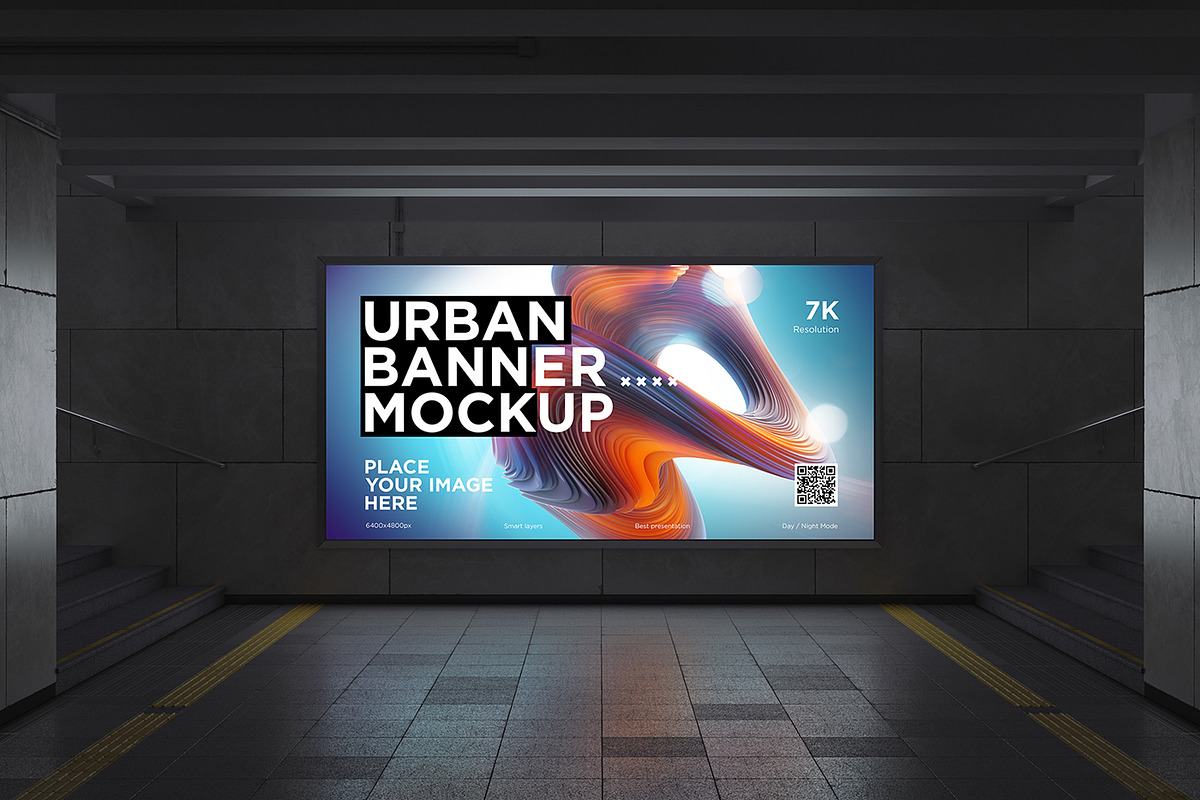 Urban Advertisign Mockup, a Print Template by TITO (Photo 3 of 3)
